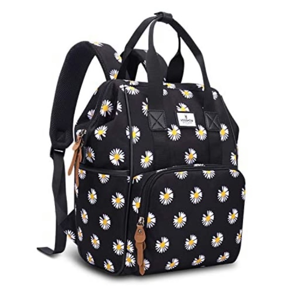 Handbags - Floral Unisex Daiper Bag With Changing Pad (NWOT)